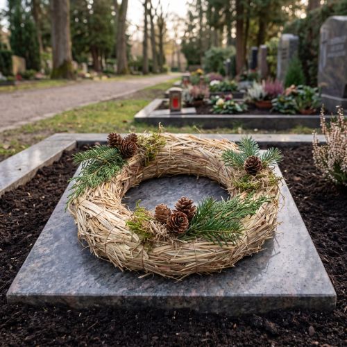 Sugrörskrans Ø18cm - 10 stycken naturliga - Adventskrans, gravkrans, hantverksmaterial | Floristik24.se