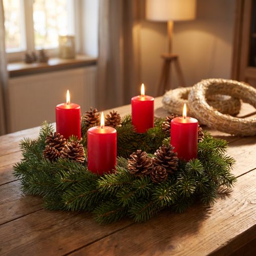 Sugrörskrans 30/4cm 10st - Perfekt för pyssel, dekoration, adventskransar, höst, påsk | Floristik24.se
