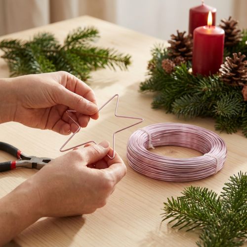 Flexibel aluminiumtråd för hantverksdekoration och blomsterdesign | Floristik24.se