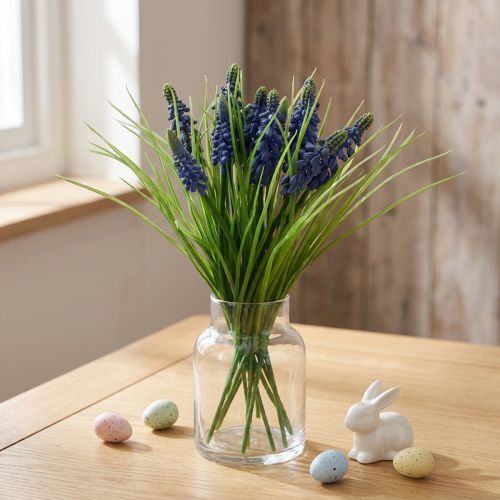 Druvhyacinter 28cm - 30cm Blå 15 st | Floristik24.se