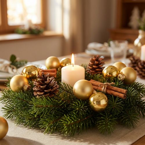 Mini julkulor glas guld Ø2,5cm 22 st | Floristik24.se