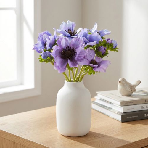 Konstgjord blombukett: Anemon,