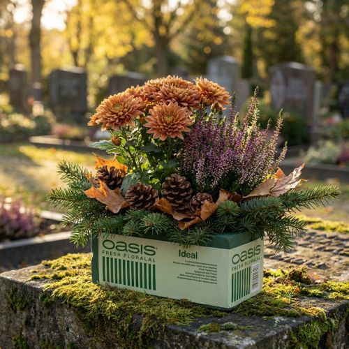 Vått blommor skum för färska blommor blomsterarrangemang tegelstenar | Floristik24.se