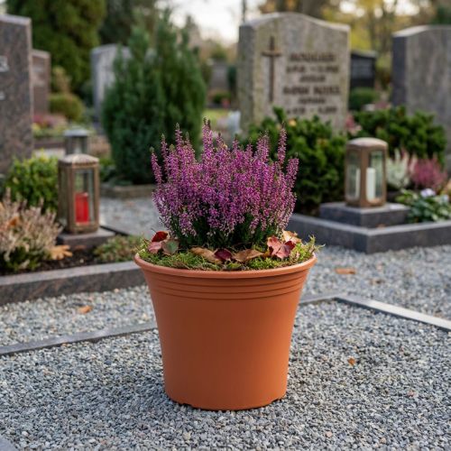 Kruka “Irys” plast terrakotta Ø15cm H13cm 1 st | Floristik24.se