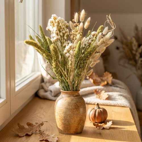 Vild gräsbukett torrblommor 50g | Floristik24.se