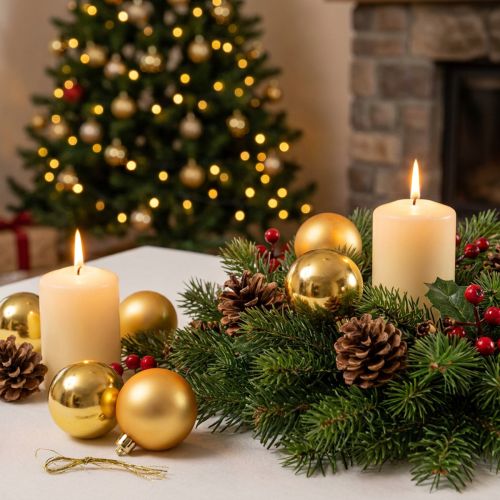 Julkula plast guld 6cm 12 st | Floristik24.se