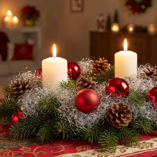 Tinsel lockigt silver 50g | Floristik24.se