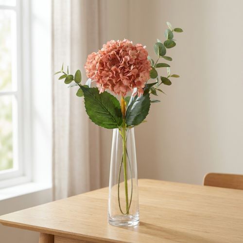 Hortensia Rosa 80cm 1 st | Floristik24.se