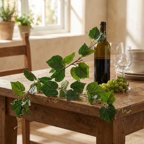 Konstgjord vindekoration konstgjorda växter gröna grenar L78cm | Floristik24.se