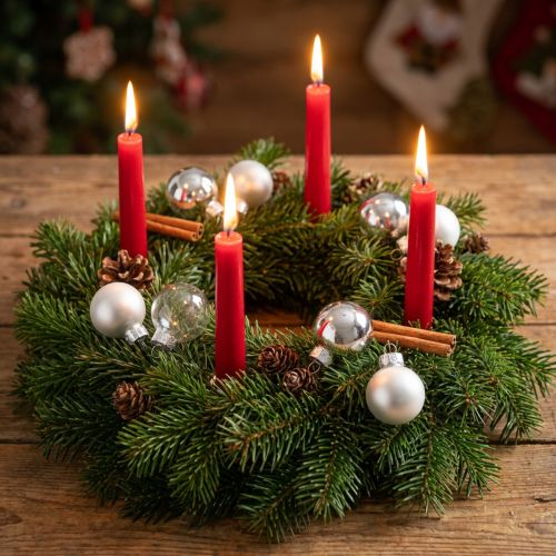 Artikel Mini julkulor silver blandade Ø2,5 cm 22 st