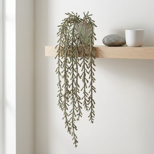 Suckulent tendril hängande grön, brons metallic 114cm | Floristik24.se
