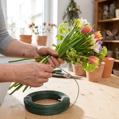 Aluminiumtråd för blomsterarrangemang och gör-det-själv-dekorationer – mångsidig | Floristik24.se