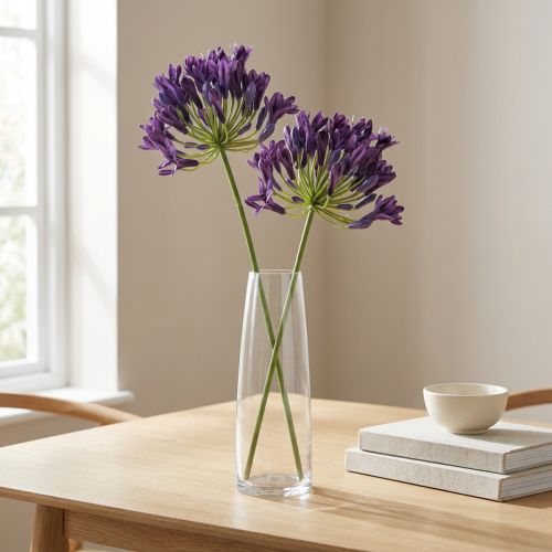 Agapanthus konstgjorda blommor