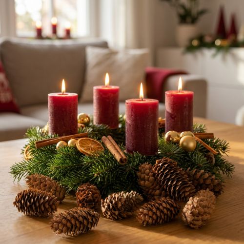 Artikel Små odörtkottar dekorativa naturliga kottar advent 3-4cm 100g