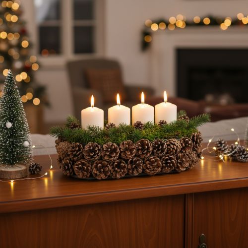 Oval tallkotteplanter, 30 cm | Floristik24.se