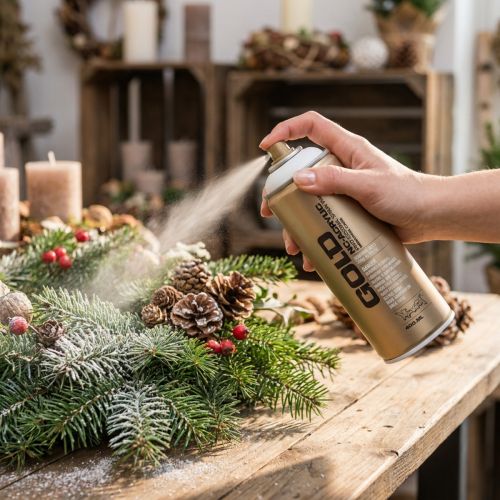 Artikel Sprayfärg vit färgspray Montana Gold Shock White 400ml