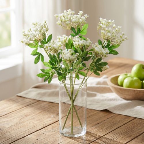Vild morot Konstgjord ängblomma Konstgjorda blommor 3st | Floristik24.se