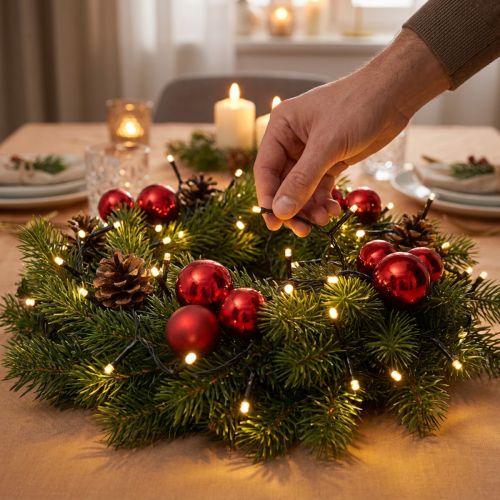 LED-risljuskedja 120 9m varmvit | Floristik24.se