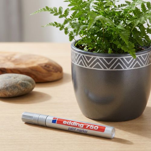 Edding® 750 färgmarkör silver | Floristik24.se