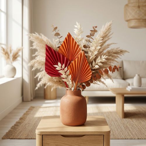 Palmspjut mini sortering. Röd/Orange 100 st | Floristik24.se