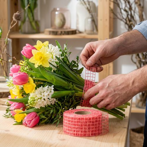 Artikel Meshtejp 4,5cm x 10m rosa