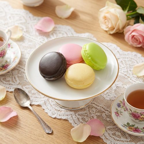 Konstgjorda dekorativa macaron marängkakor, färgglada, 5 cm, 8 bitar, macaron bakverksdekoration | Floristik24.se