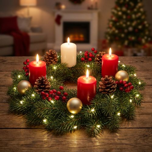 Micro LED fairy lights Julbelysning timer 180cm | Floristik24.se