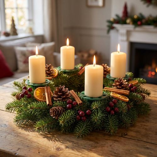 OASIS® plast Pini Extra ljushållare grön Ø4,7cm 50 st | Floristik24.se
