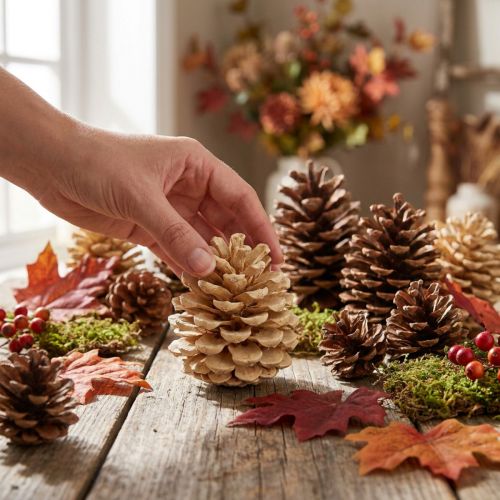 Kotar Pinus Kotar kräm blandad 5-18cm 25 st | Floristik24.se