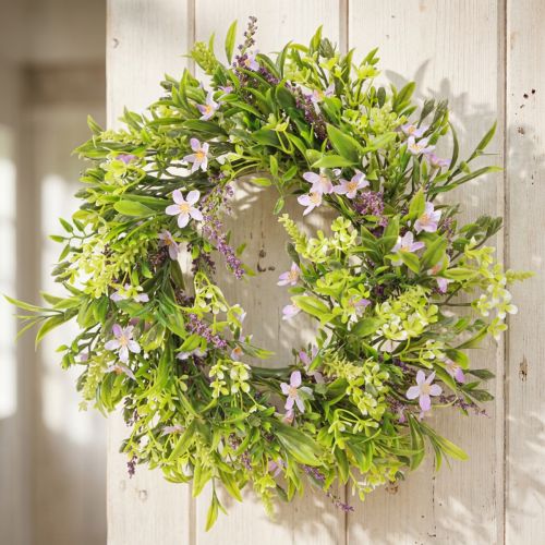 Konstgjord lavendel Bach Blomsterkrans Lila Ø33cm | Floristik24.se