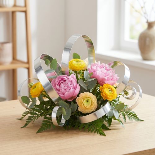 Aluminiumtråd, silver, 30mm x 3m - blomstertråd, dekorativ tråd, hobbytråd, aluminiumtråd, böjbar tråd | Floristik24.se