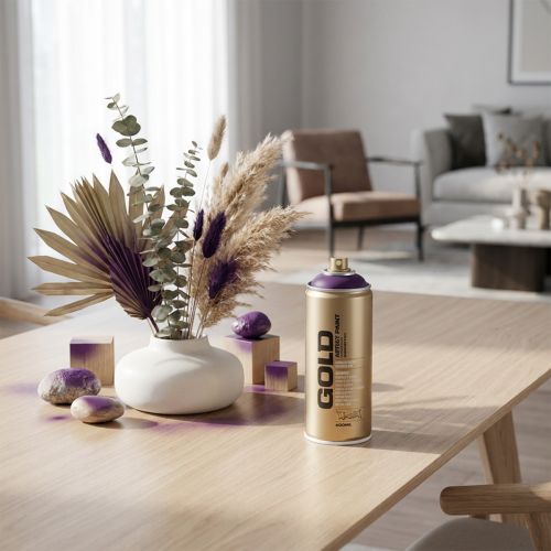 Artikel Montana Guld Lila Sprayfärg, 400ml