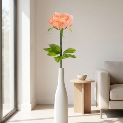 Artikel Konstgjord ros, jätteblomma för elegant och charmig inomhusdekoration, 92 cm