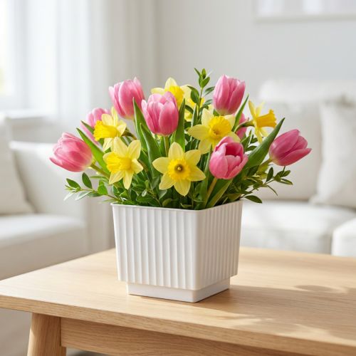 Kuber för blomskum 6,5cm vit 20 st | Floristik24.se