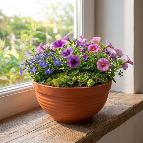 Artikel R-skål plast terrakotta Ø13cm, 10 st
