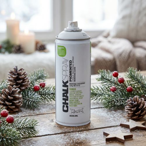 Artikel Märkningsspray, spraykrita, vit matt, Montana 400ml