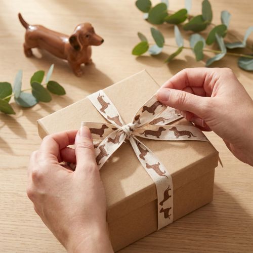 Artikel Presentband med taxmotiv för DIY och pyssel, 15mm x 18m
