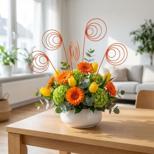 Käppspole orange 25 st. | Floristik24.se