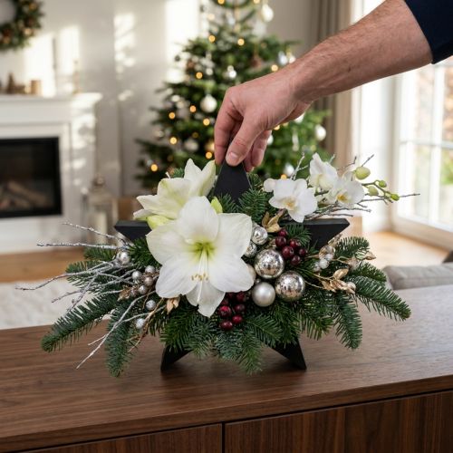 OASIS® Black Bioline® Floral Foam Star Svart H30cm 2 st | Floristik24.se