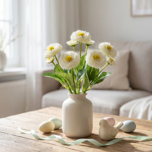 Bellisbund vit 22cm 4st | Floristik24.se