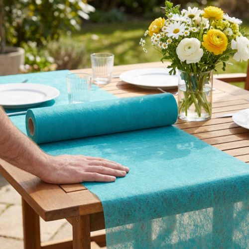 Bordslöpare turkos 23cm 25m | Floristik24.se