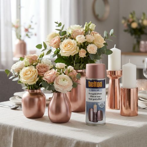 Artikel Belton specialfärg spray roséguld effekt specialfärg 400ml