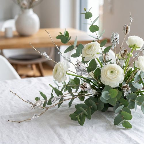 Silverblad blad 100 stycken | Floristik24.se