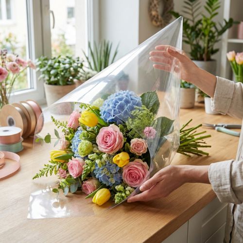 Förpackningstratt B L70cm B60cm - 20cm 50 st. | Floristik24.se