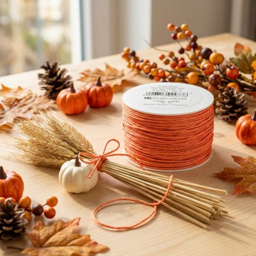 Papperssladd lindat Ø2mm 100m Orange | Floristik24.se