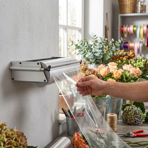 Pappersfolie väggdispenser ZAC 75 cm | Floristik24.se