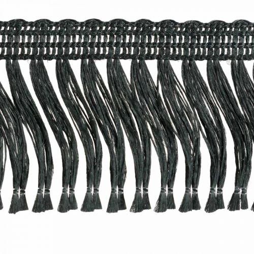 Artikel Fringe Band, Cordonet Trim, Leonean Fringes Black W4cm L25m