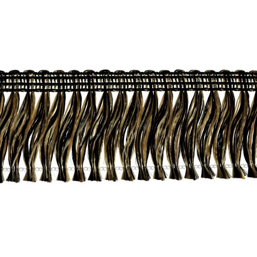 Artikel Frans kant lugg hår lugg svart guld 4cm L25m