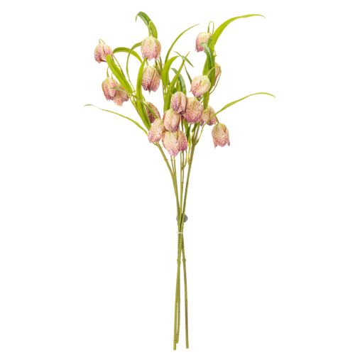 Artikel Konstgjord fritillaria, delikat dekoration för vardagsrum, 60 cm, 3 stycken
