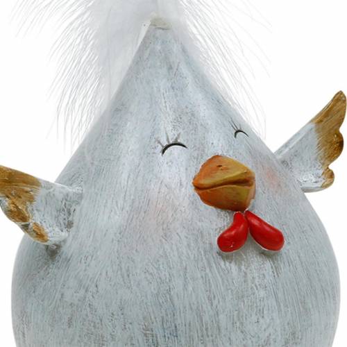 Floristik24 Funny Chick Vårdekoration Påsk Bordsdekoration Dekorativ Kyckling 13cm